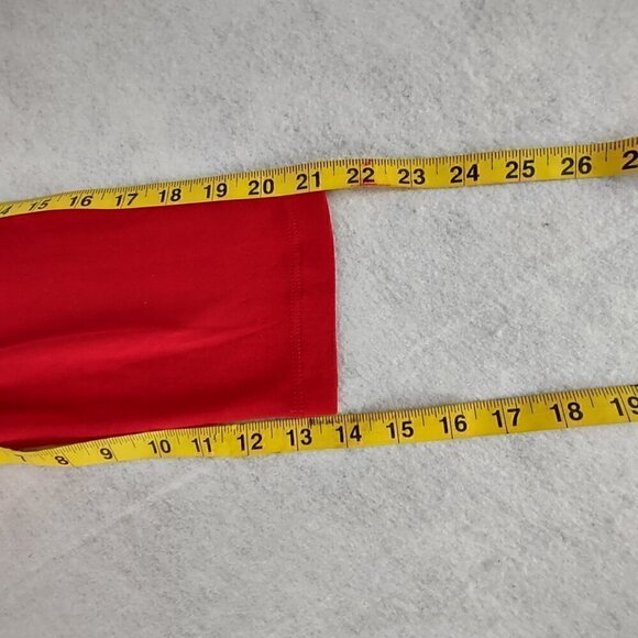 Kim Rogers Perfectly Soft Red Crew Neck 100% Cotton T-Shirt Size XL (NWT) - Picture 10 of 12